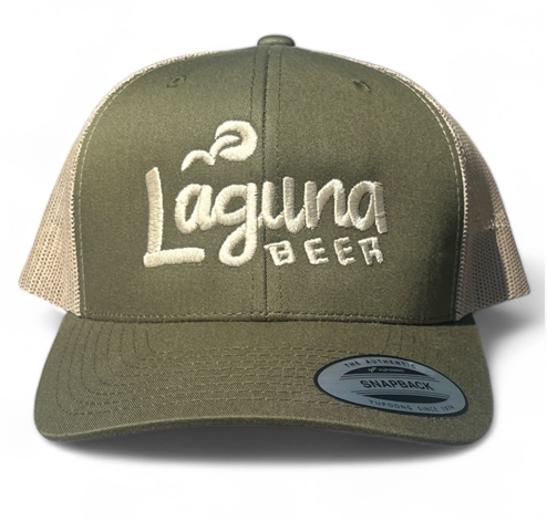Laguna Beer Co Green Snapback Hat