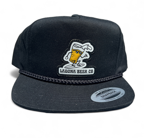 Laguna Beer Co Black Surfin Beer Hat